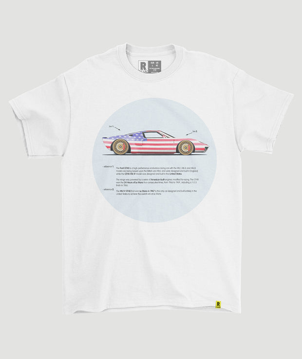 Camiseta “GT40 USA Flag”