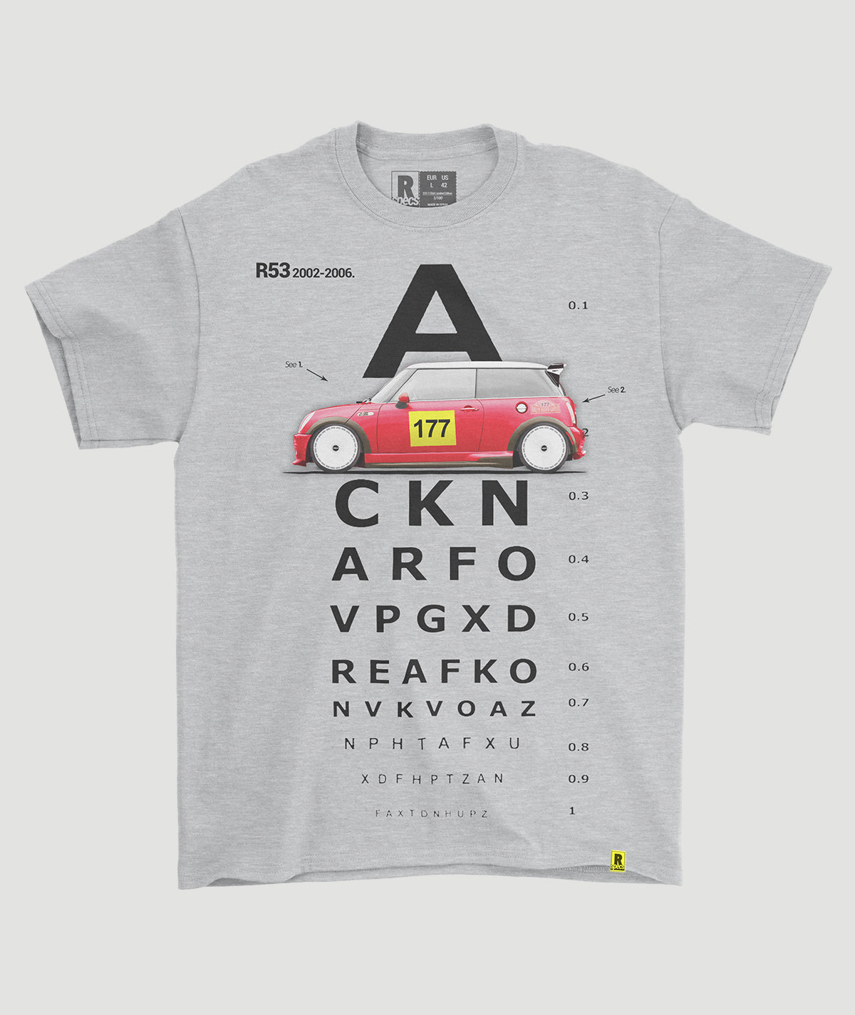 Camiseta “R53 Typo”