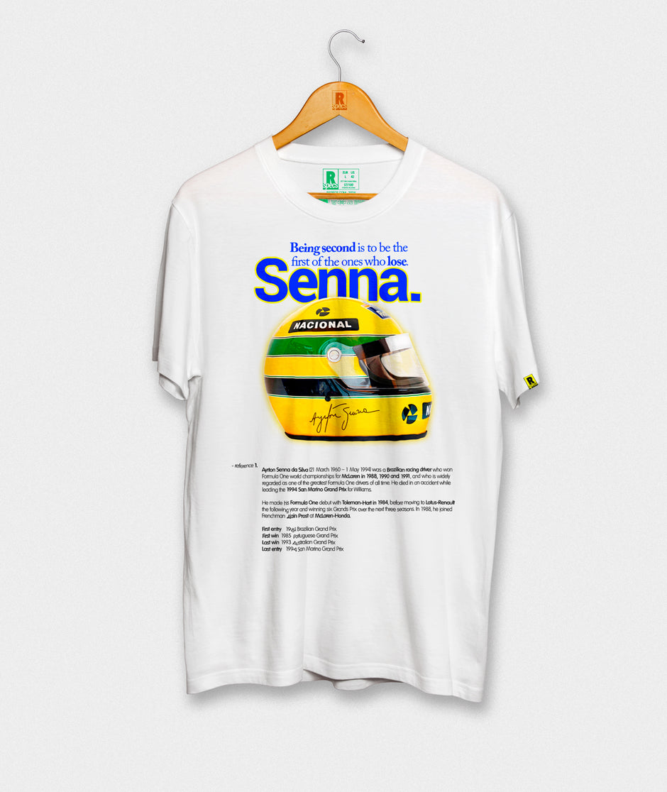 Camiseta “Senna Helmet”
