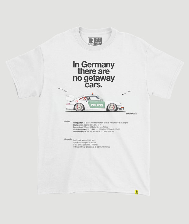Camiseta “993 GT2 Polizei”