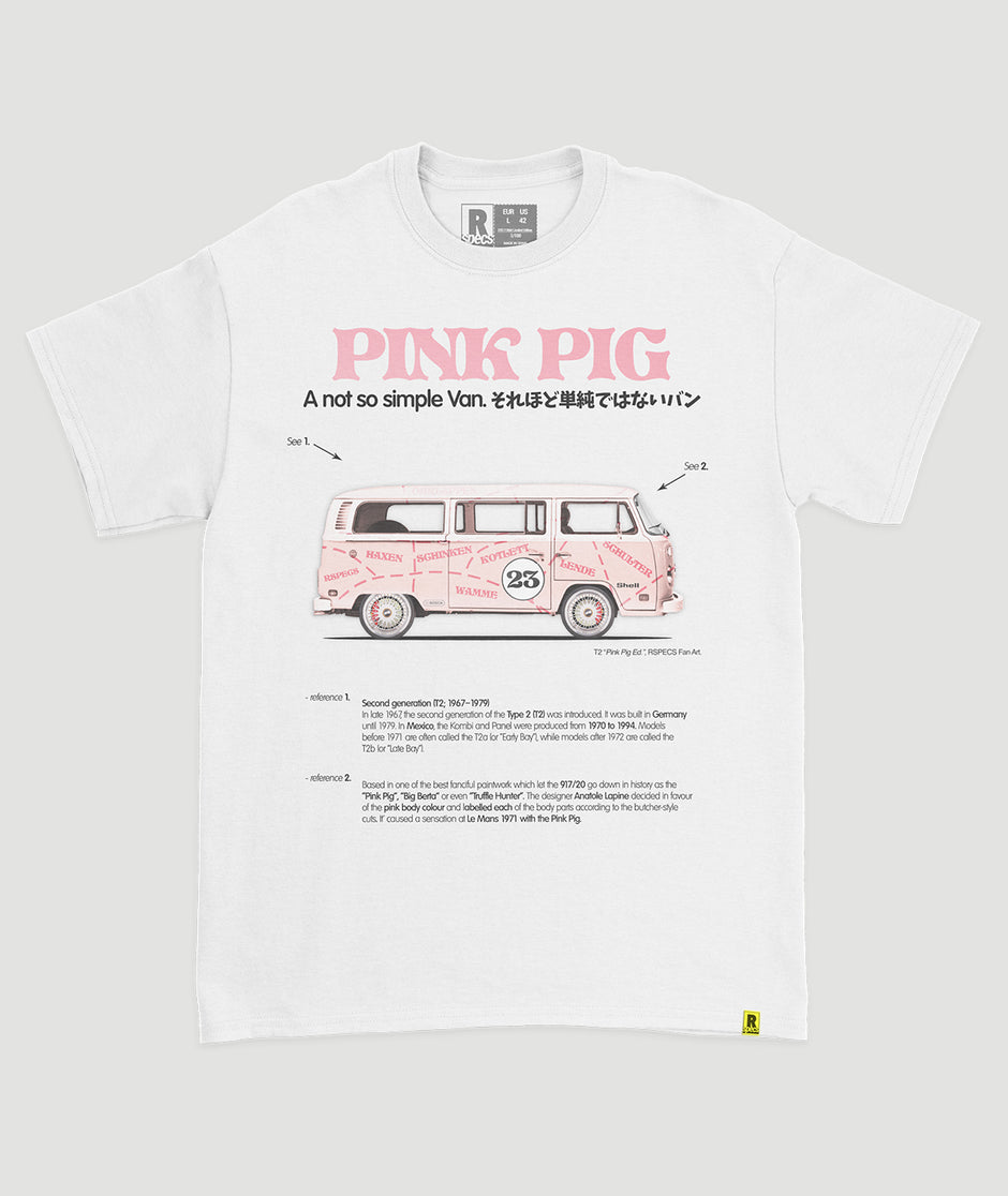 Camiseta T2 “PINK PIG”