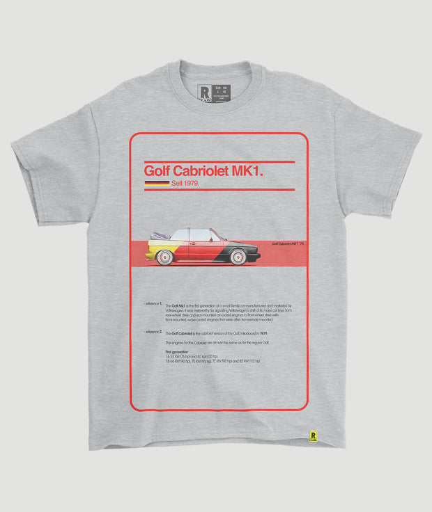 Camiseta Golf MK1 CABRIOLET