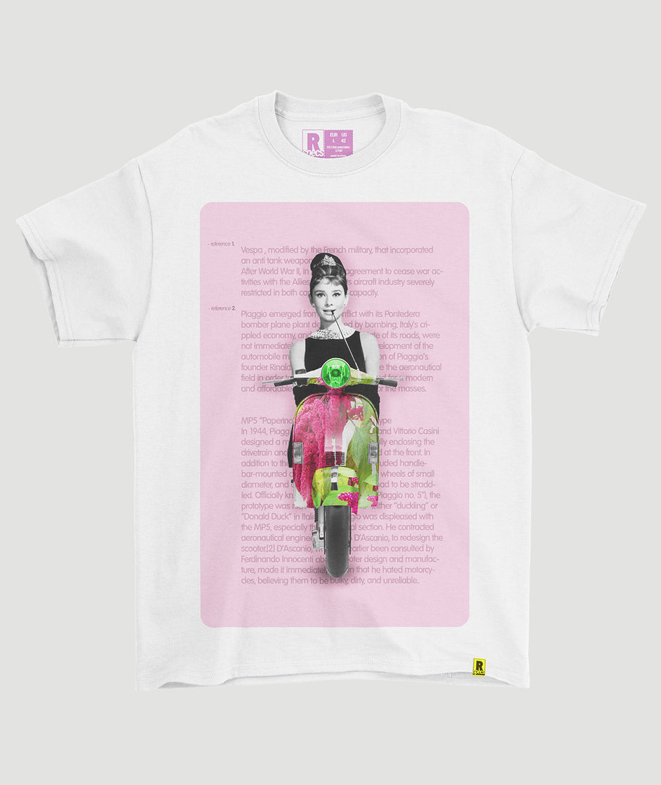 Camiseta VESPA “Audrey Hepburn Ed”