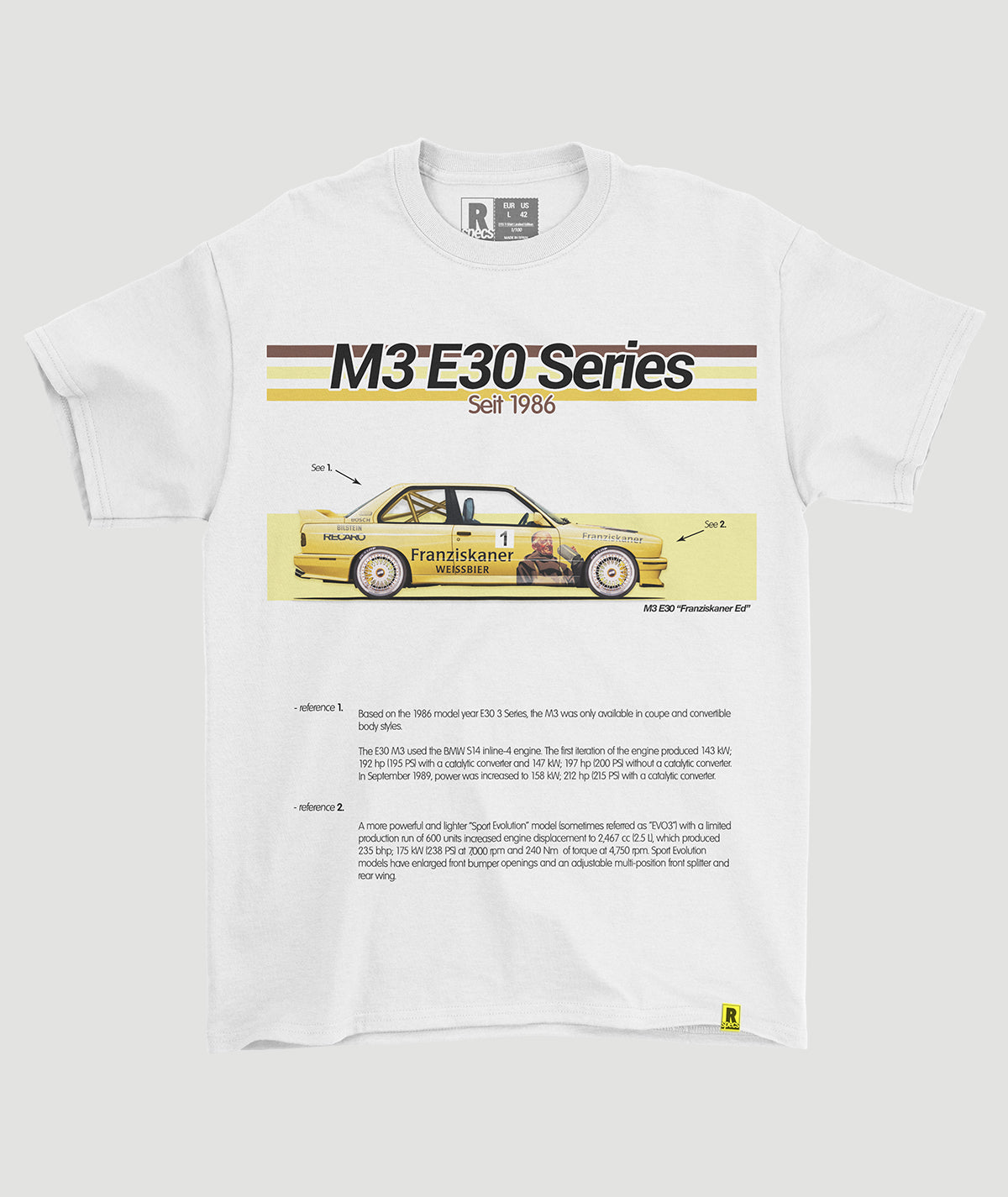 Camiseta “M3 E30 Franziskaner Ed”