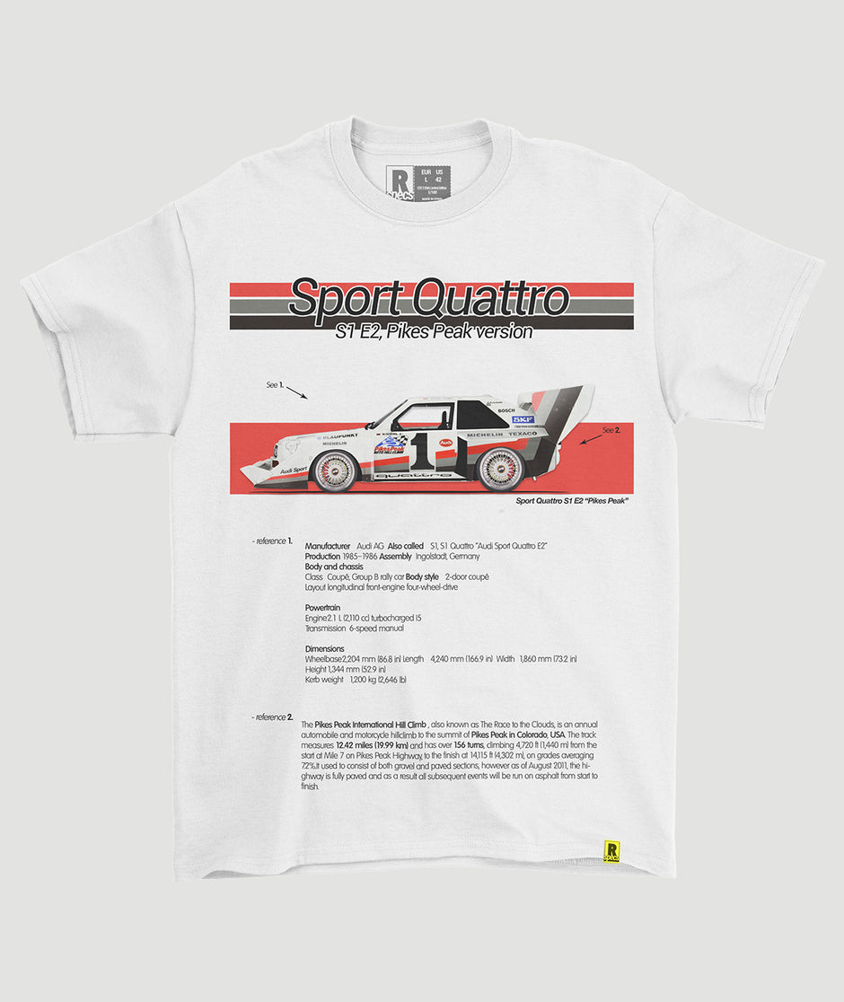 Camiseta “S1 Quattro Pikes Peak Ed”