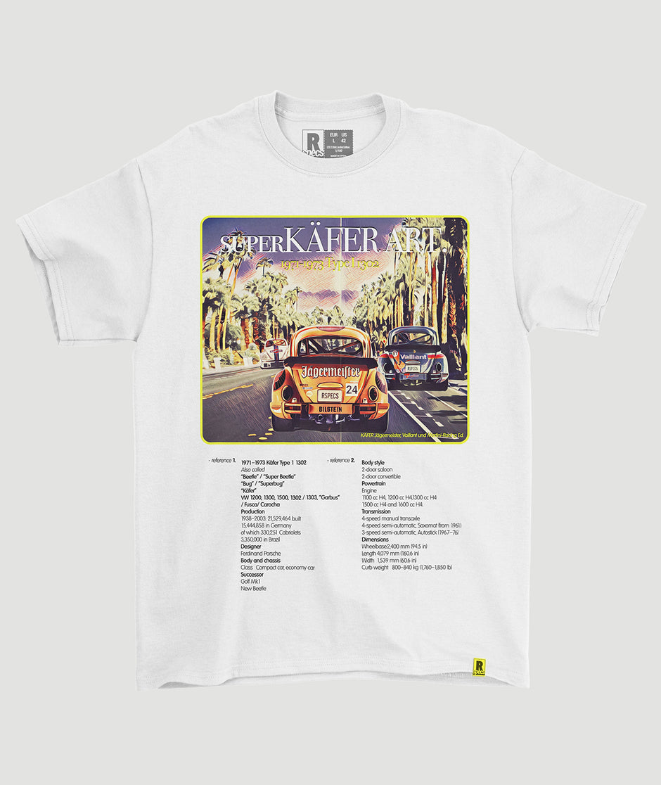 Camiseta “BEETLE-KAFER WATERCOLOR SUNSET Ed”