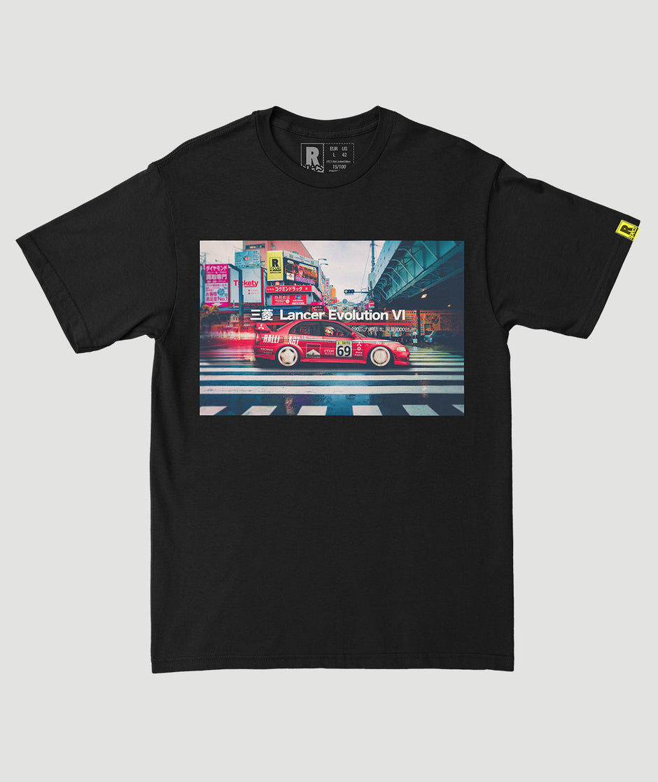 Camiseta “Lancer Evo VI Makinen Tayto Ed.”
