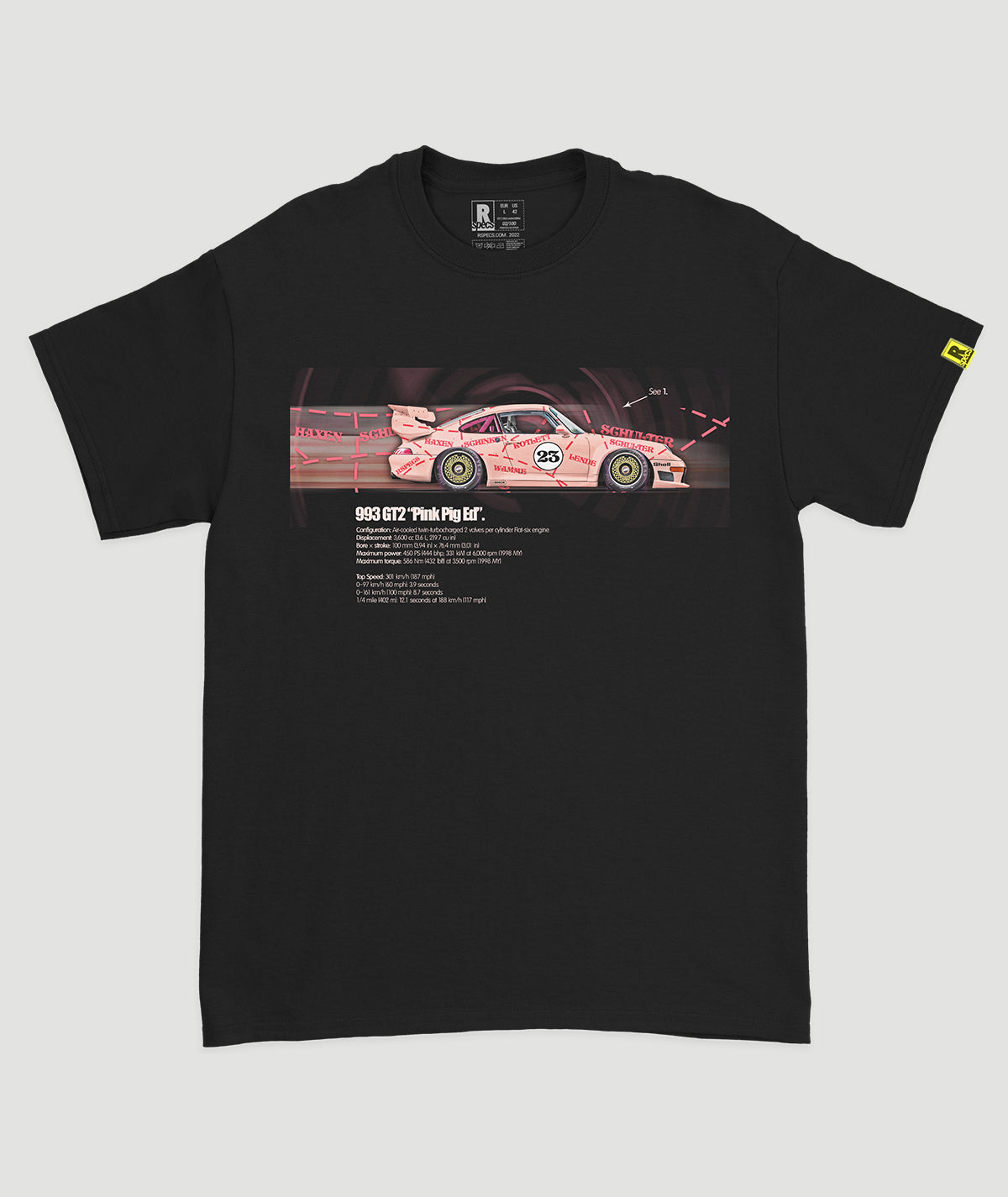 Camiseta “993 GT2 Pink Pig Ed”