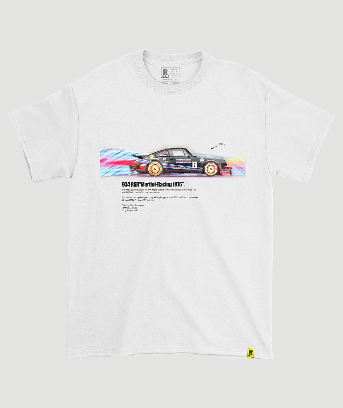 Camiseta “934 RSR Martini-Racing”