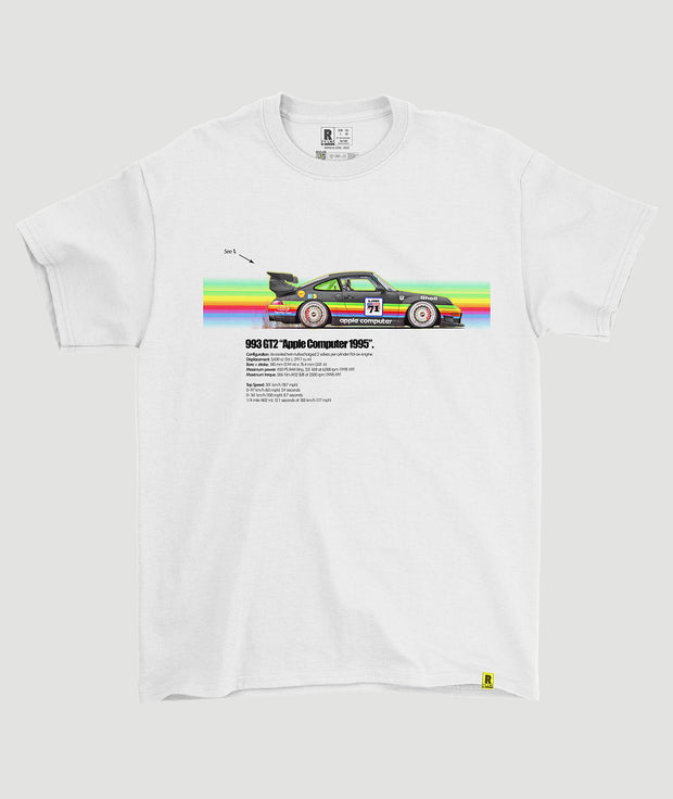 Camiseta “993 GT2 Black Apple Computer 1995”
