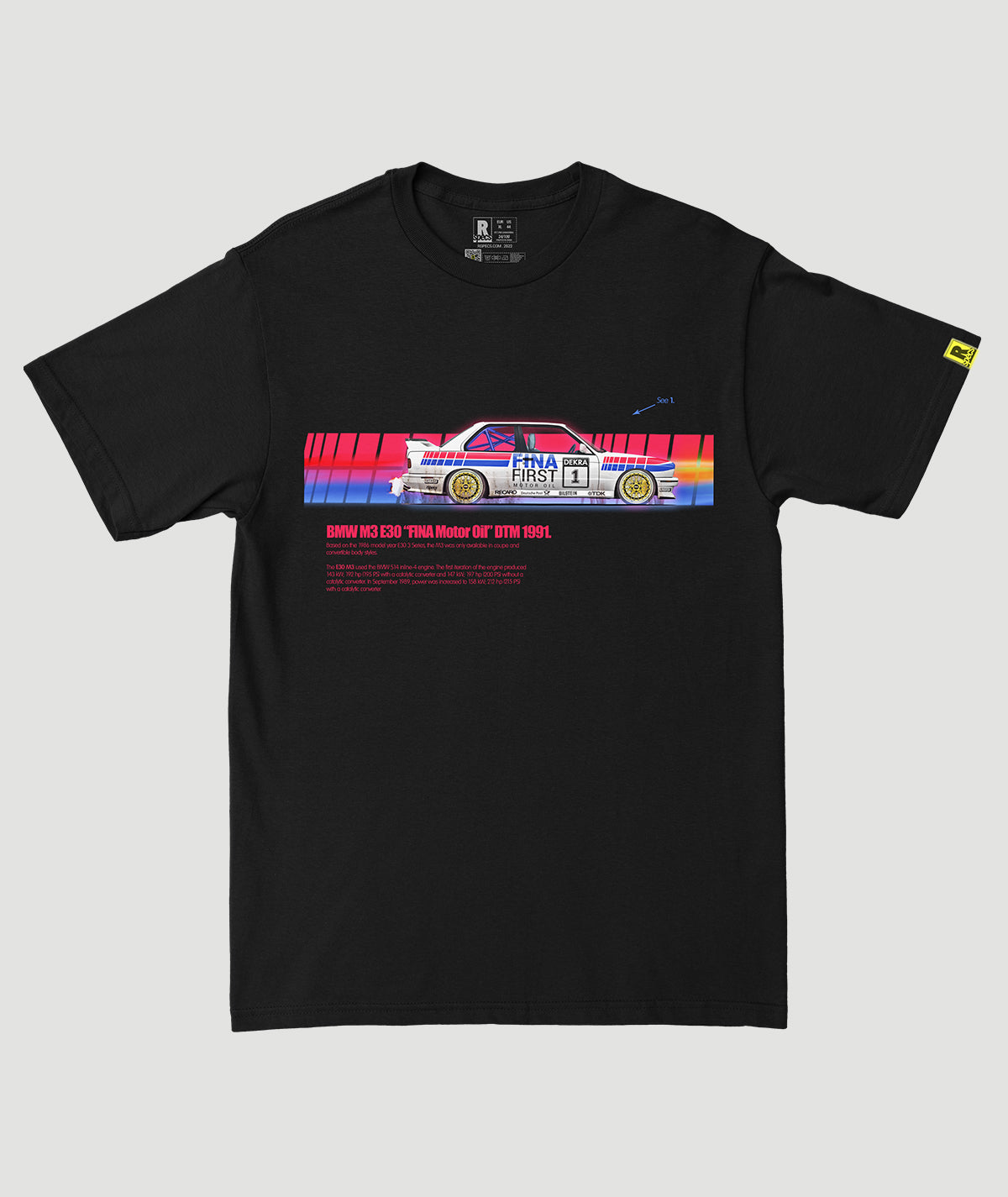 Camiseta “M3 E30 FINA DTM 1991”