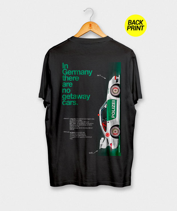 Camiseta “993 GT2 Polizei BackPrint Ed”