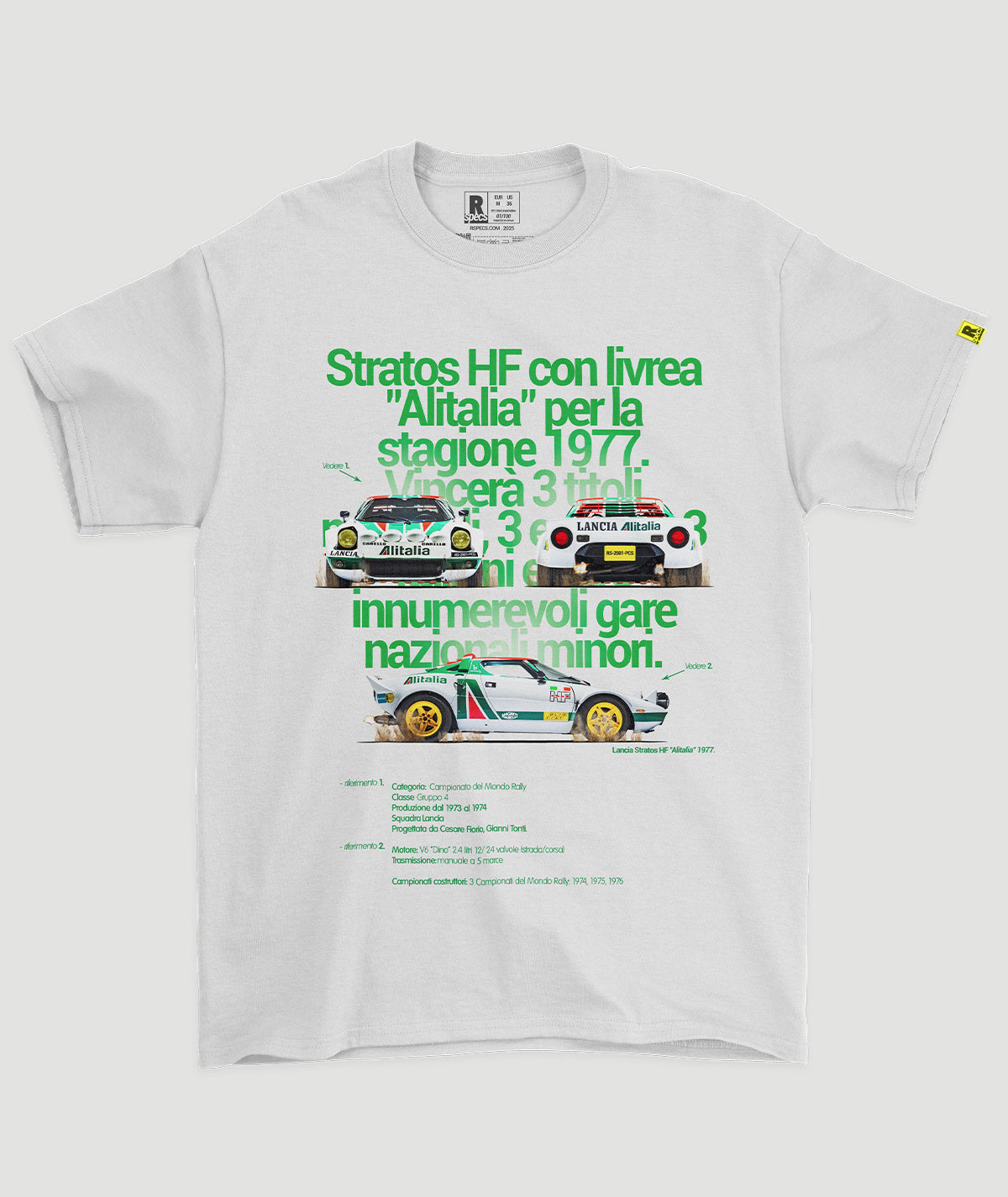 Camiseta STRATOS HF 1977