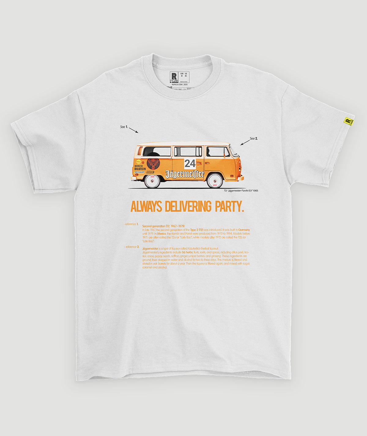 Camiseta T2 “Jagermeister FanArt Ed”