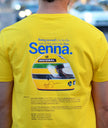 Camiseta Backprint “Senna Helmet”