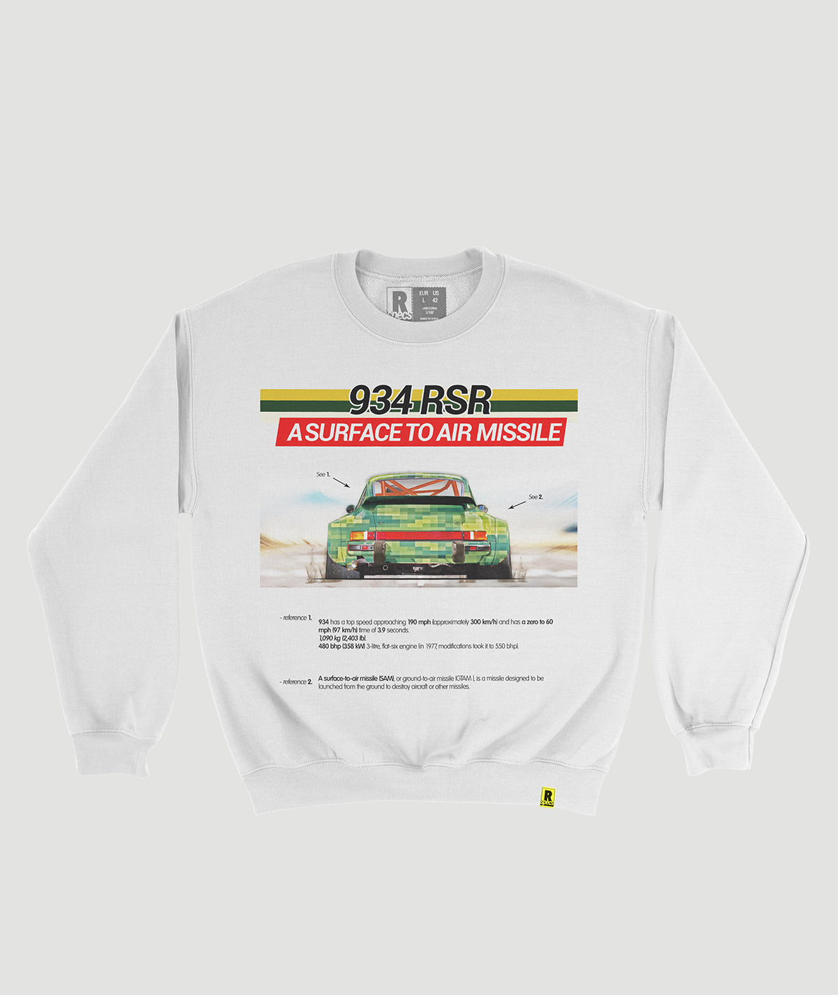 Sudadera “934 RSR AIR MISSILE”