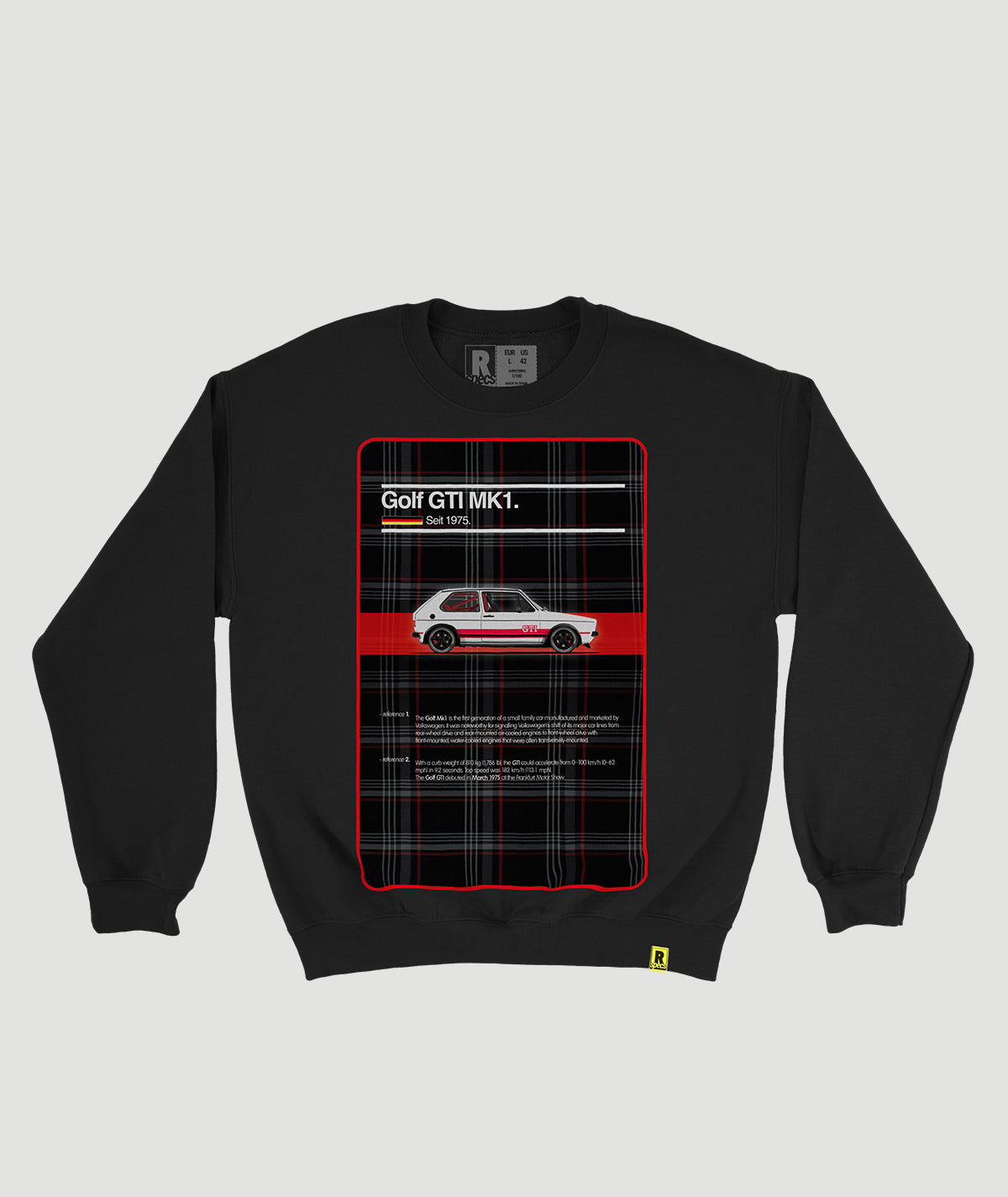 Sudadera “Golf GTI MKI Clark Plaid”