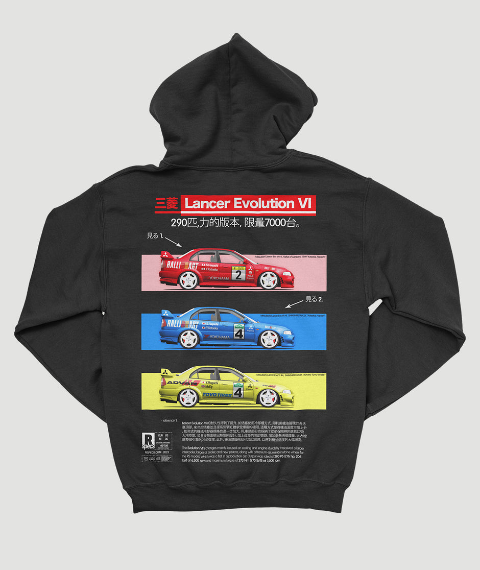 Sudadera “LANCER EVO VI Colors Ed”