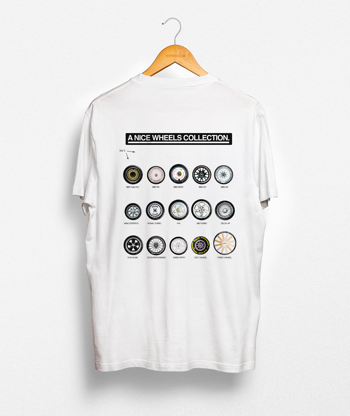 Camiseta BackPrint “A nice Wheels Collection”