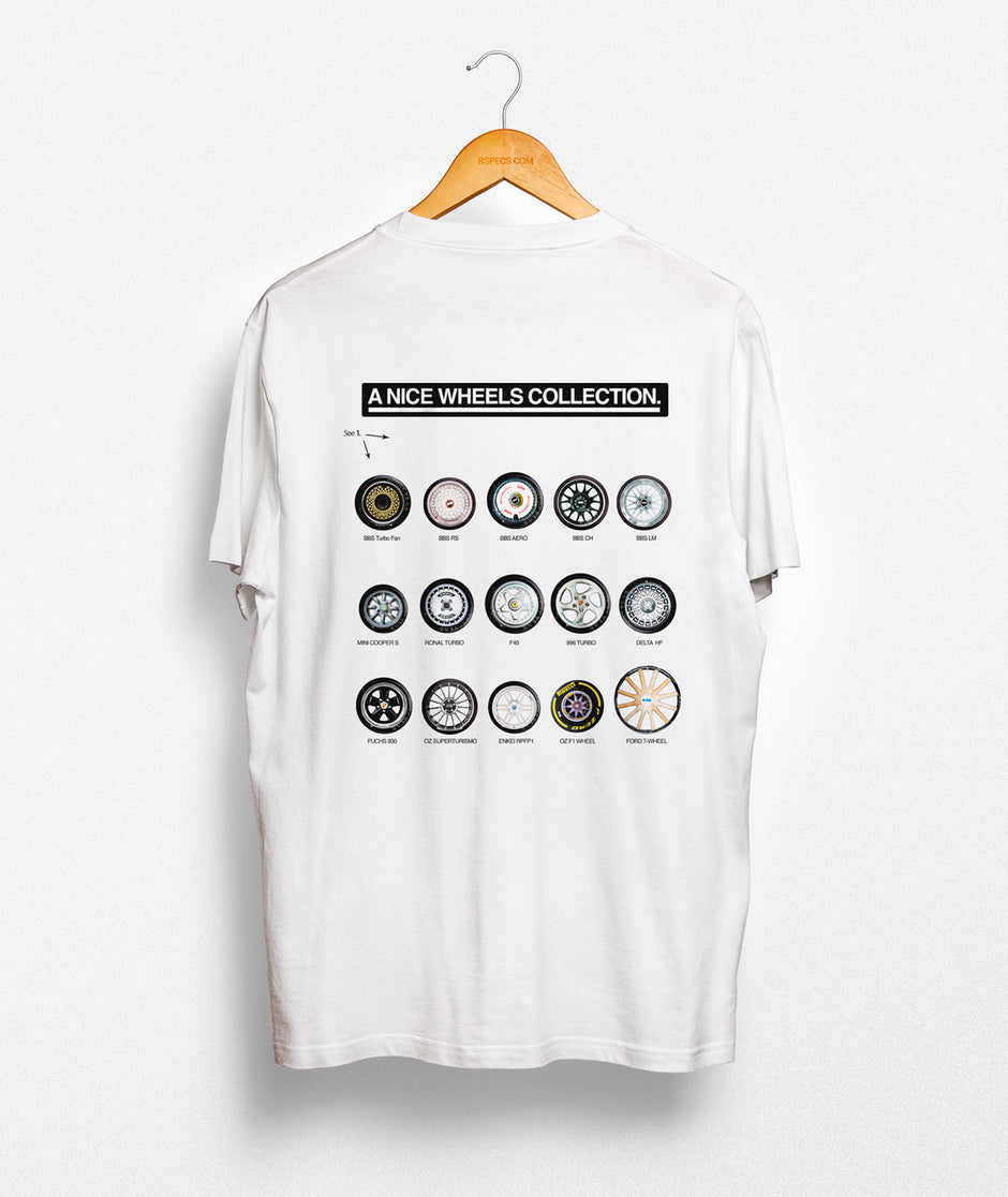 Camiseta BackPrint “A nice Wheels Collection”