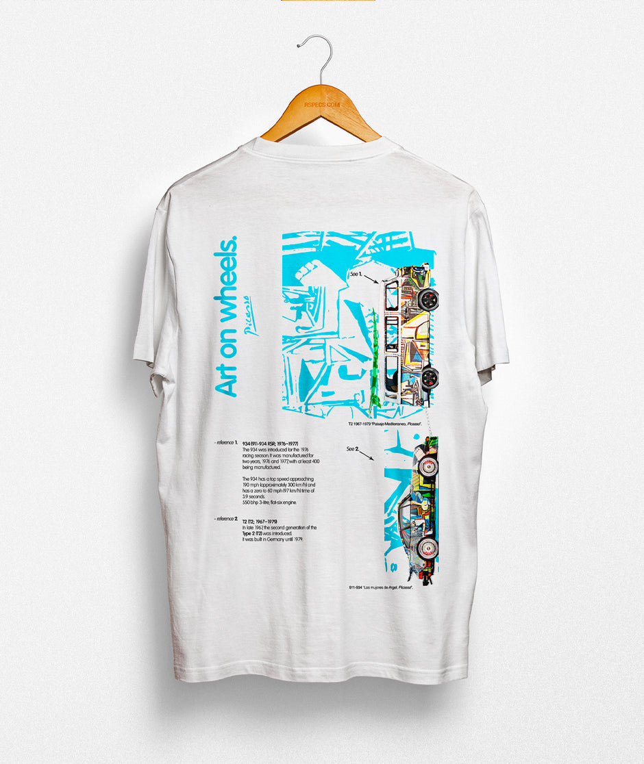 Camiseta Backprint 934 & T2 “Art on Wheels Picasso”