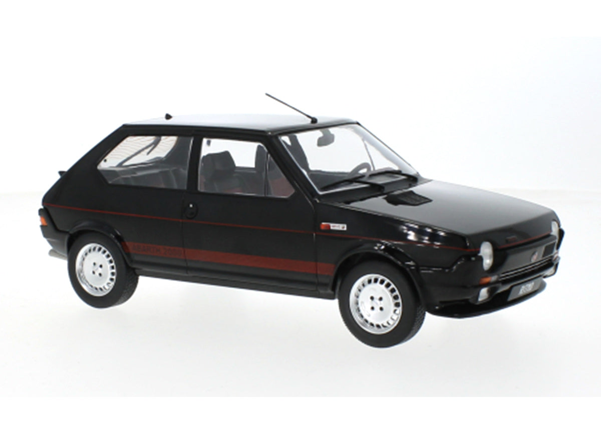 1981 Fiat Ritmo TC 125 Abarth 2000 (SEAT Ritmo) Negro 1:18 MC Group 18418