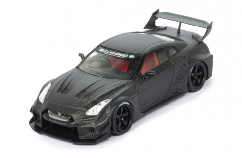 2019 Nissan 35GT-RR LB-Silhouette WORKS GT Basis: GT-R (R35) Negro 1:43 IXO Models MOC314