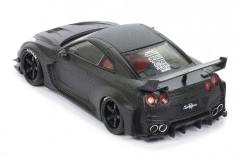 2019 Nissan 35GT-RR LB-Silhouette WORKS GT Basis: GT-R (R35) Negro 1:43 IXO Models MOC314