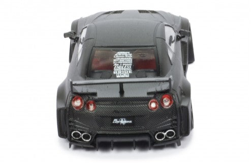 2019 Nissan 35GT-RR LB-Silhouette WORKS GT Basis: GT-R (R35) Negro 1:43 IXO Models MOC314