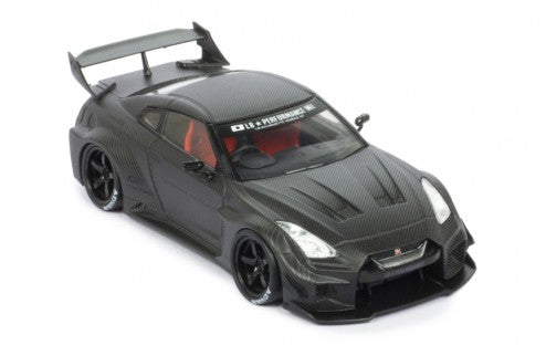 2019 Nissan 35GT-RR LB-Silhouette WORKS GT Basis: GT-R (R35) Negro 1:43 IXO Models MOC314