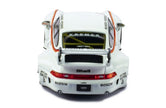 1995 Porsche 911 (993) RWB LBWK Nº41 Blanco 1:43 IXO Models MOC322