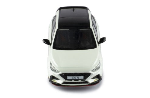 2022 Hyundai i30 N Limited Edition Blanco Atlas 1:43 IXO Models MOC336.22