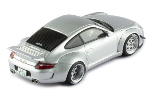 2023 Porsche 911 (997) RWB Rauh-Welt Plateado 1:43 IXO Models MOC337.22