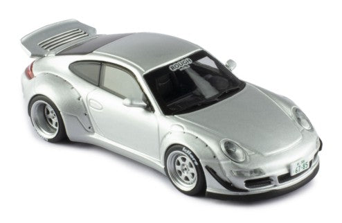 2023 Porsche 911 (997) RWB Rauh-Welt Plateado 1:43 IXO Models MOC337.22