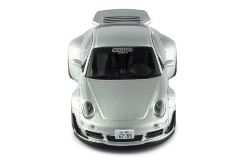 2023 Porsche 911 (997) RWB Rauh-Welt Plateado 1:43 IXO Models MOC337.22