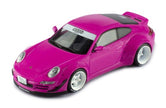 2023 Porsche 911 (997) RWB Rauh-Welt Rosa Metalizado 1:43 IXO Models MOC338.22