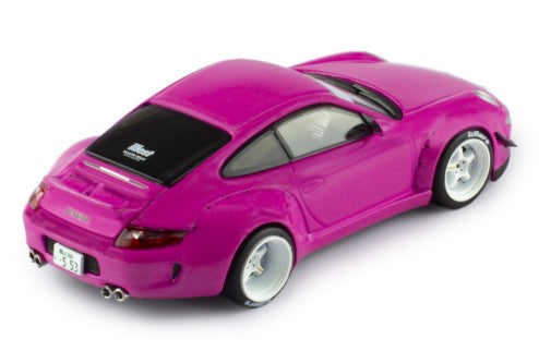 2023 Porsche 911 (997) RWB Rauh-Welt Rosa Metalizado 1:43 IXO Models MOC338.22