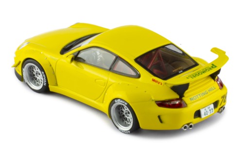 2023 Porsche 911 (997) Notting Hill RWB Rauh-Welt Amarillo 1:43 IXO Models MOC339.22