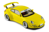 2023 Porsche 911 (997) Notting Hill RWB Rauh-Welt Amarillo 1:43 IXO Models MOC339.22
