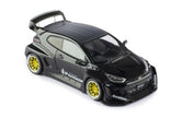 2022 Toyota GR Yaris Pandem Negro 1:43 IXO Models MOC340.22