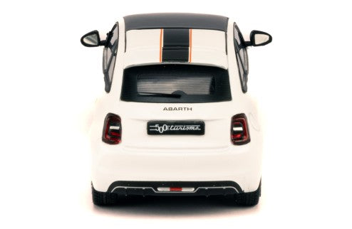 2024 Fiat 500e Abarth Blanco 1:43 IXO Models MOC345.22