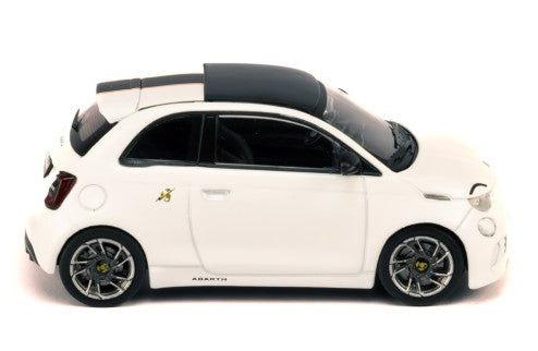 2024 Fiat 500e Abarth Blanco 1:43 IXO Models MOC345.22