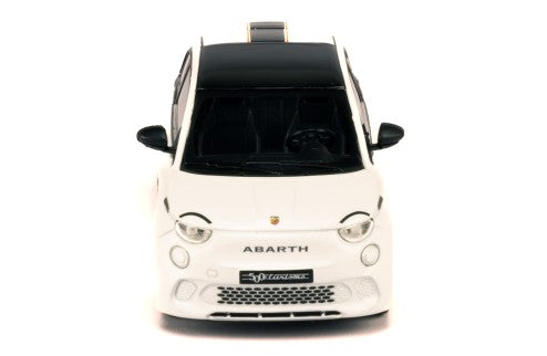 2024 Fiat 500e Abarth Blanco 1:43 IXO Models MOC345.22