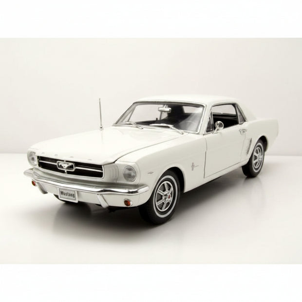 1964 Ford Mustang 1-2 Coupé Blanco 1:18 Welly 12519