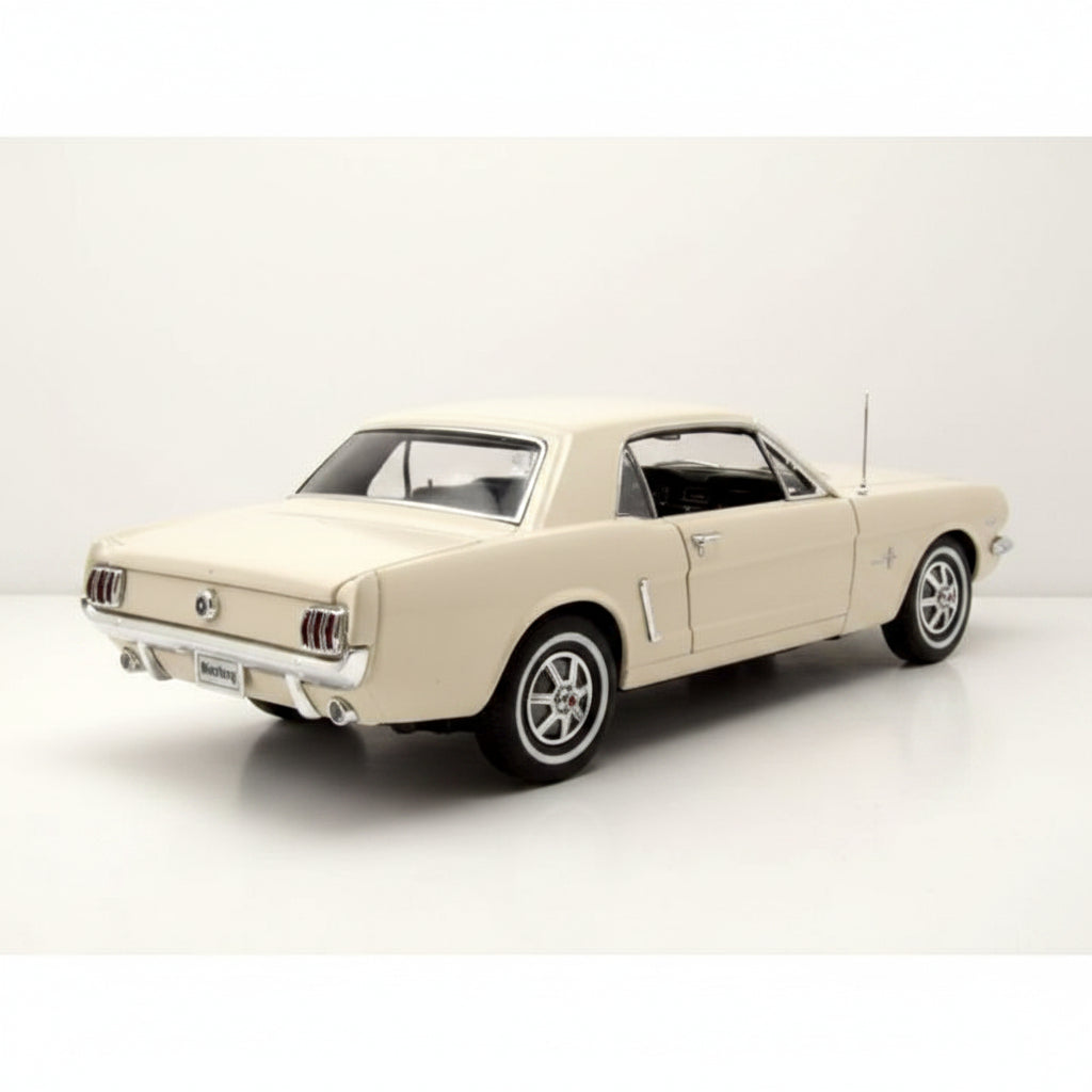1964 Ford Mustang 1-2 Coupé Blanco 1:18 Welly 12519