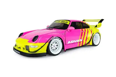 2024 Porsche 911 (993) RWB “801 Greek” Rosa/Amarillo 1:18 Solido S1808510