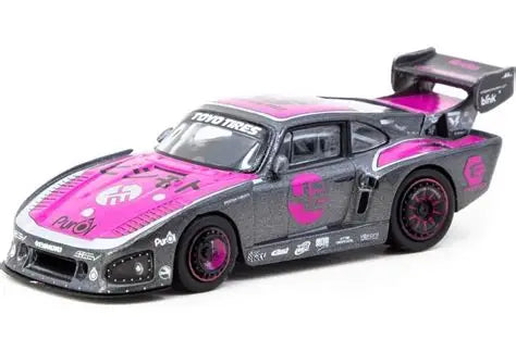 1976 Bisimoto Porsche 935 K3V Gris/Rosa 164 IXO-Tarmac T64-079-K3V