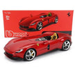 2018 Ferrari Monza SP2 Barchetta Biposto Rojo Cereza 1:43 Bburago Signature Series 36913