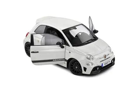 2022 Fiat F595 Abarth Blanco Ghiaccio 1:18 Solido S1811301