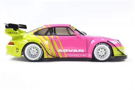 2024 Porsche 911 (993) RWB “801 Greek” Rosa/Amarillo 1:18 Solido S1808510